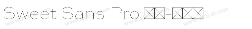 Sweet Sans Pro 常规字体转换 Sweet Sans Pro 常规字体转换
